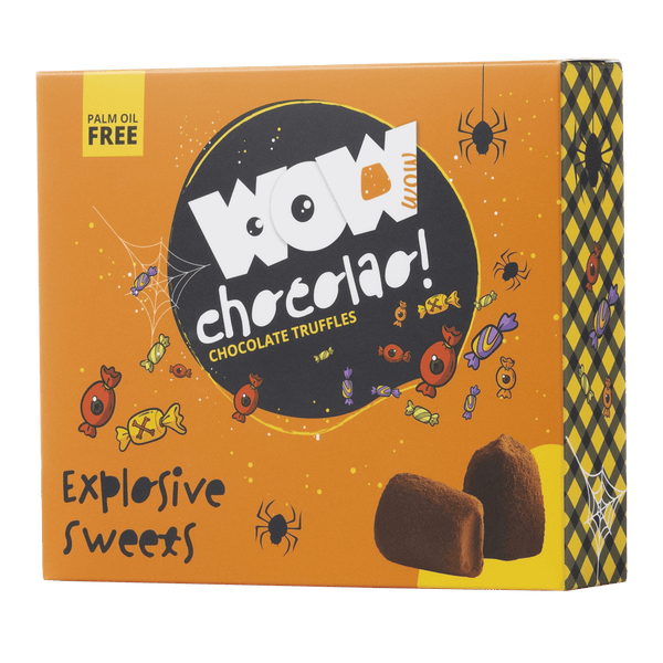 Exploderende snoepjes Halloween XL doos 250g | Bruisende chocolade