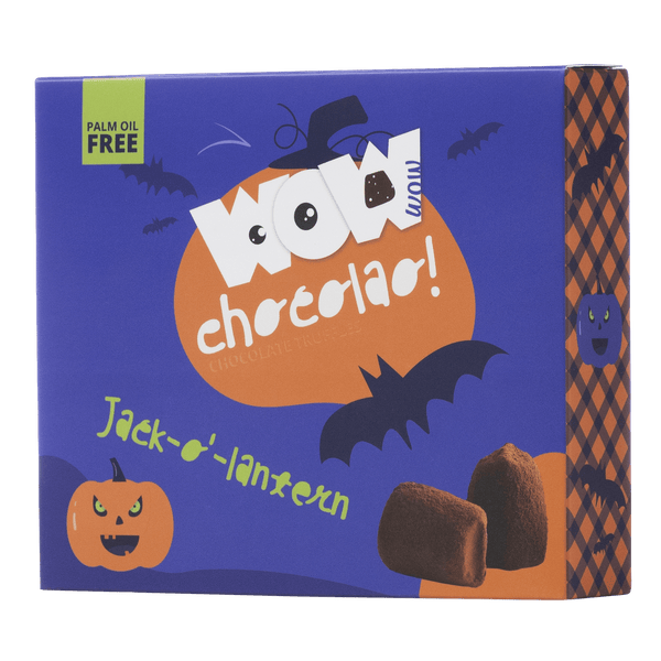 Jack The Lantern pompoentaart XL doos 250g | Halloween chocolade