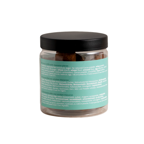 Pure chocolade truffels - Kersteditie - Geschenkpot 130g