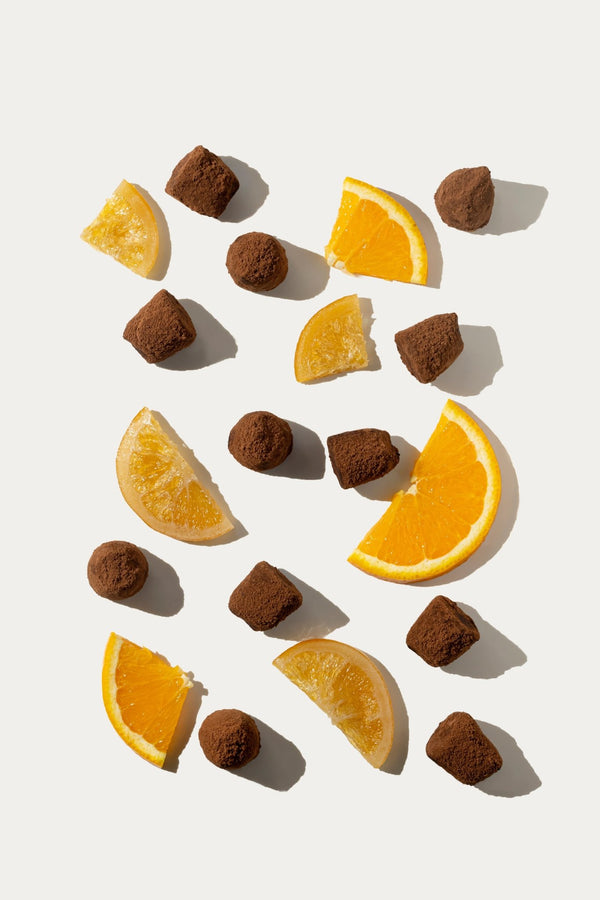 Gekonfijte Sinaasappel Chocolade Truffels - bulk