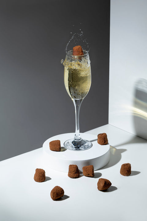 Champagne Chocolate Truffles - Bulk - WOW Chocolao!