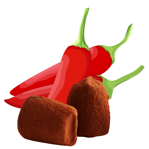 Chili Chocolate Truffles - Bulk - WOW Chocolao!
