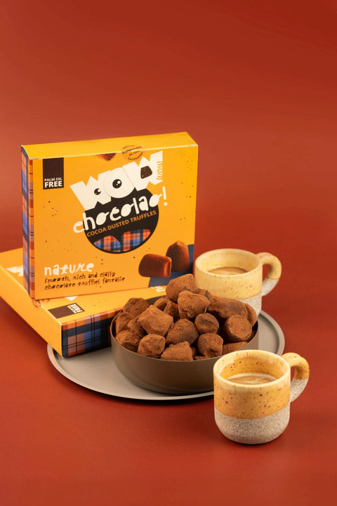 Classic Chocolate Truffles XL Box 250g | Luxury French Chocolate - WOW Chocolao!