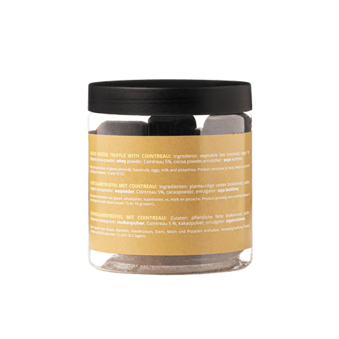 Cointreau Chocolate Truffles - 130g Gifting jar - WOW Chocolao!