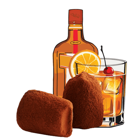 Cointreau Chocolate Truffles - bulk - WOW Chocolao!