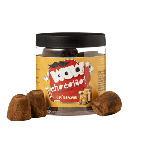 Cointreau Father’s Day Truffles Gift Jar 130g | Luxury Gift Chocolate - WOW Chocolao!