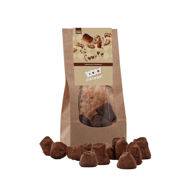 Koekjes Chocolade Truffels - Biologisch afbreekbare zakken 130g