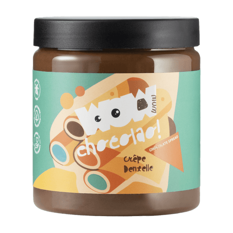 Crepe Dentelle chocolate Spread - 275g - WOW Chocolao!