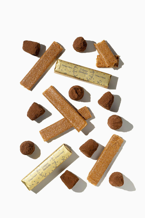 Crispy Crepe Dentelle Chocolate Truffles - bulk - WOW Chocolao!