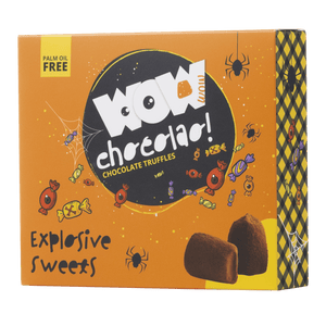 Exploderende snoepjes Halloween XL doos 250g | Bruisende chocolade