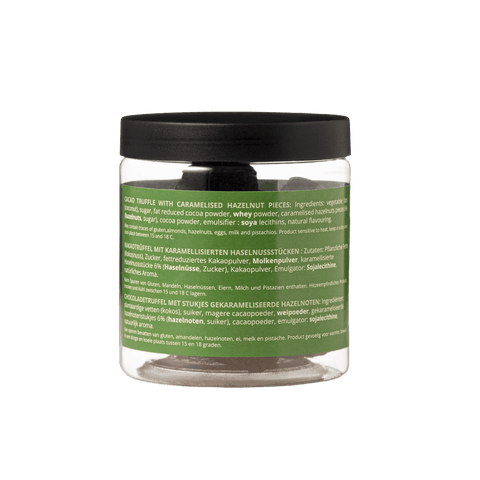 Hazelnut Father’s Day Truffles Gift Jar 130g | Gourmet Gift Chocolate - WOW Chocolao!