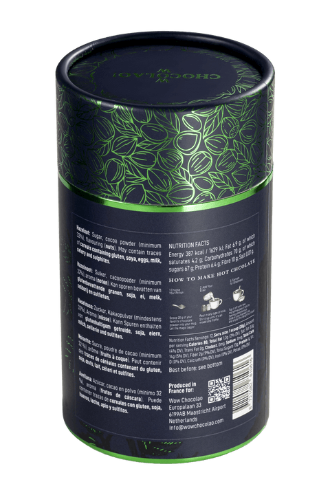 Hazelnut - Hot Chocolate Mixture - 250g - WOW Chocolao!