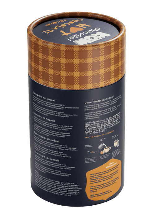 Hot Chocolate - Caramel 250g - WOW Chocolao!