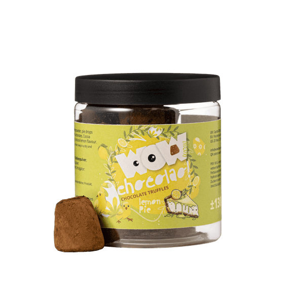 Citroen Taart chocolade truffels - Paaseditie - cadeaupot 130g