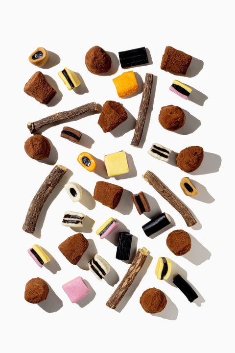 Liquorice chocolate truffle - Bulk - WOW Chocolao!