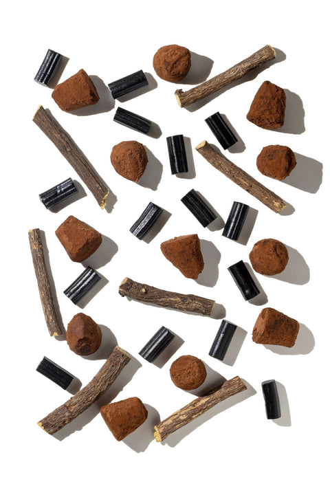 Liquorice chocolate truffle - Bulk - WOW Chocolao!