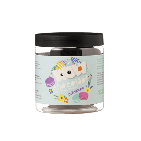 Macaron - Easter Chocolate Truffles - Gifting jar 130g - WOW Chocolao!
