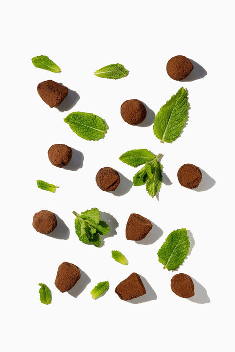Mint Chocolate truffles - Bulk - WOW Chocolao!