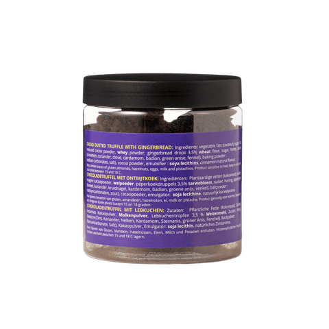 Pepernoten Chocolate Truffles Gift Jar 130g | Sinterklaas Chocolate - WOW Chocolao!