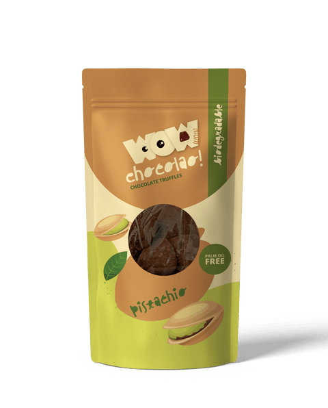 Pistachio - 200g Biodegradable bag - WOW Chocolao!