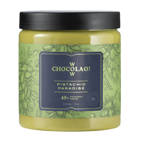 Pistachio Paradise Spread - 275g - WOW Chocolao!