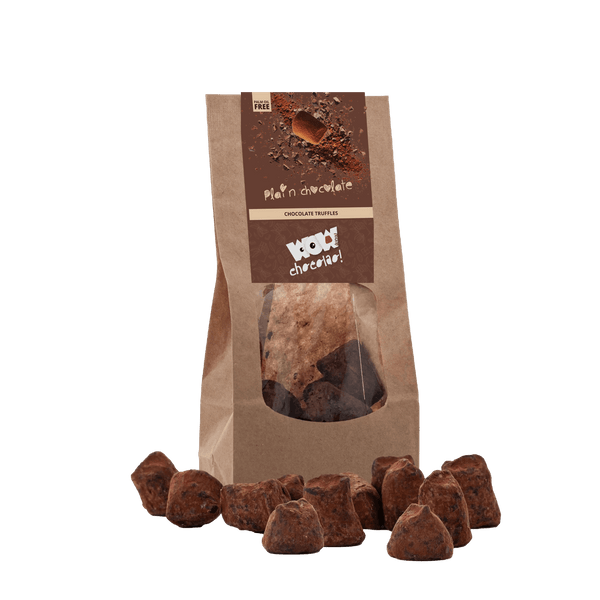 Pure Chocolade Truffels - Biologisch afbreekbare zak 130g