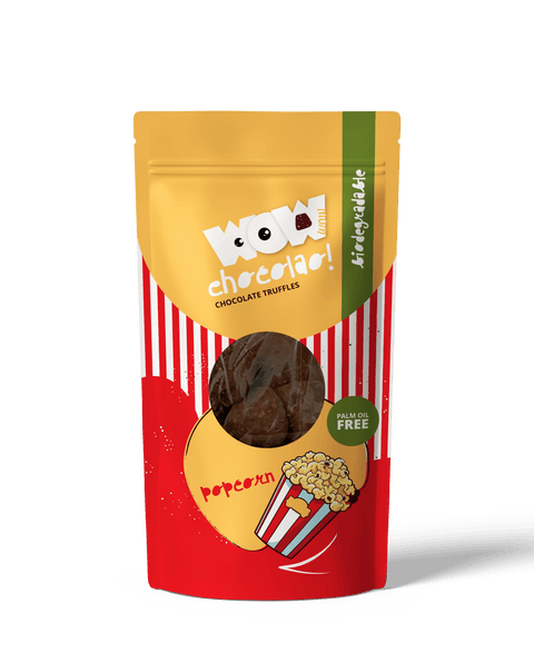 Popcorn - 200g Biodegradable bag - WOW Chocolao!