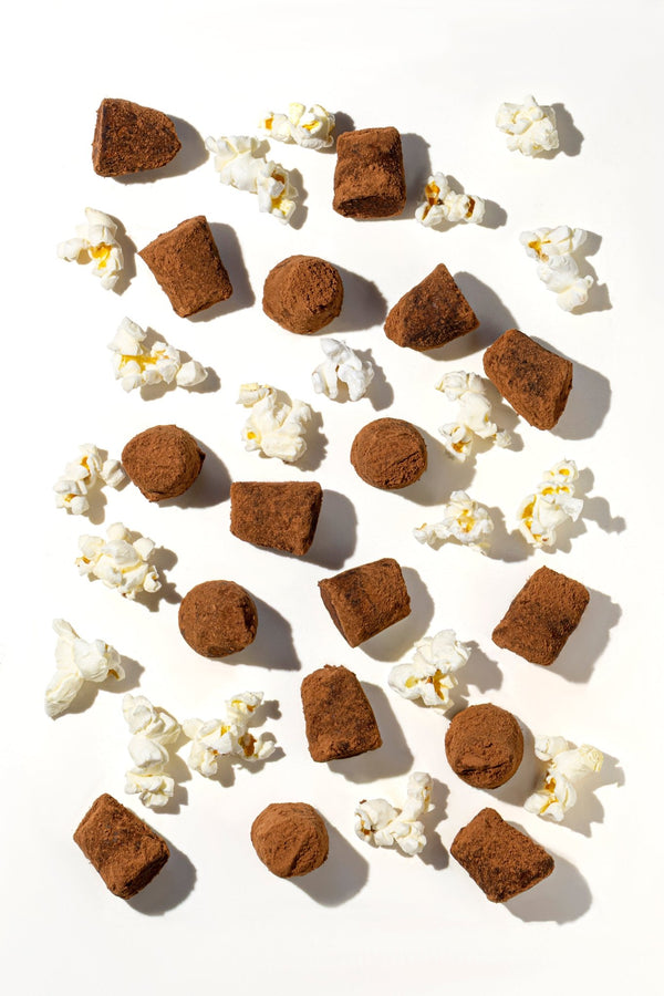 Popcorn Chocolade Truffels - bulk