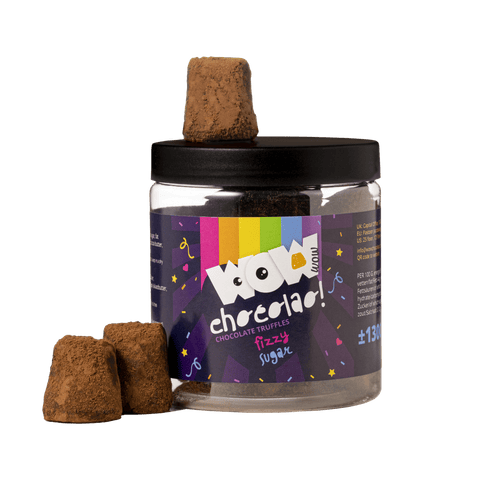 Popping Candy - Pride month chocolate truffles - Gifting jar 130g - WOW Chocolao!