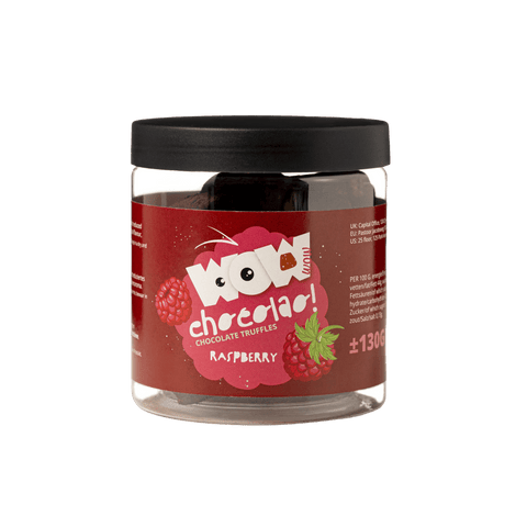 Raspberry Chocolate Truffles - Gifting jar 130g - WOW Chocolao!