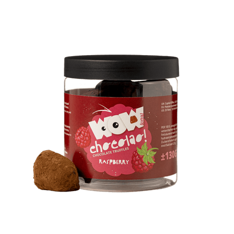 Raspberry Chocolate Truffles - Gifting jar 130g - WOW Chocolao!