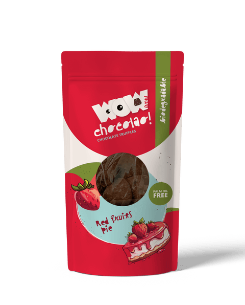 Red Fruits Pie - 200g Biodegradable bag - WOW Chocolao!