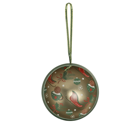 Reindeer &amp; Elves Christmas Bauble Filled with Crunchy Truffle Pops - WOW Chocolao!