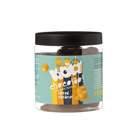 Salted Caramel - Three Kings Edition - jar 130g Gifting - WOW Chocolao!
