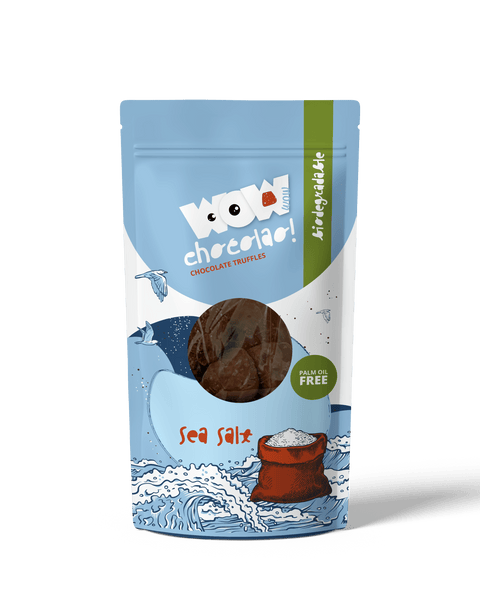 Sea Salt - 200g Biodegradable bag - WOW Chocolao!