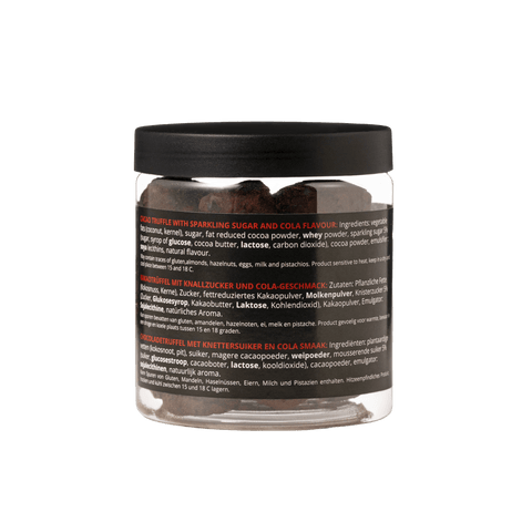 Sparkling Cola Chocolate Truffles Gift Jar 130g | Fizzy Cola Chocolate - WOW Chocolao!