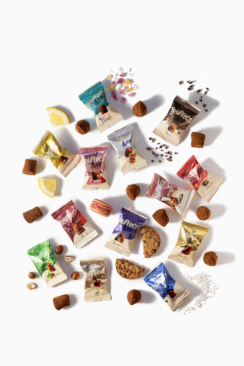 Truffee's & Co Chocolate Truffles - Individually Wrapped - 1 KG - WOW Chocolao!