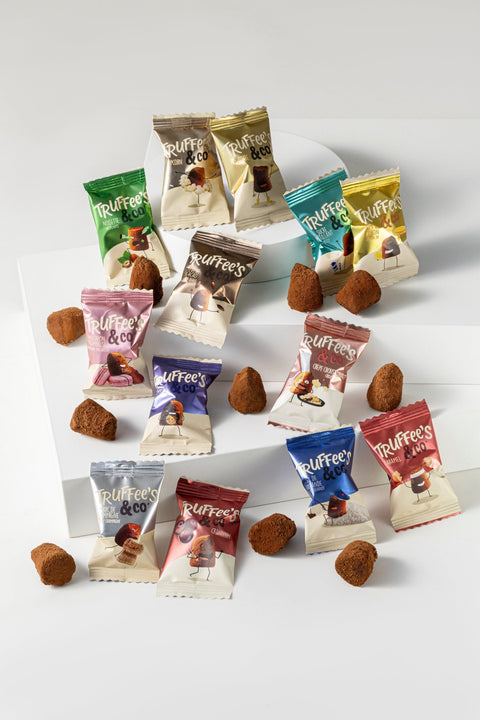 Truffee's & Co Chocolate Truffles - Individually Wrapped - Mixed flavours - WOW Chocolao!
