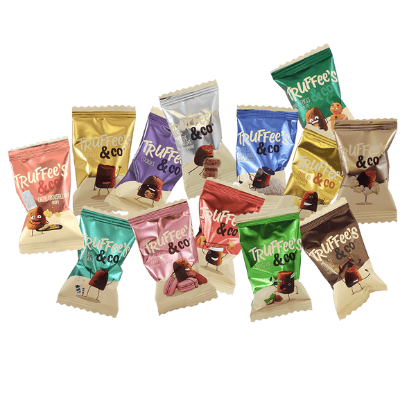 Truffee's & Co Chocolade Truffels - Individueel Verpakt - Gemengde smaken