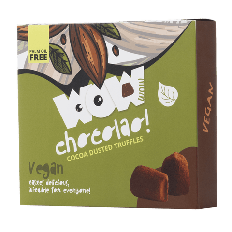 Vegan Chocolate Truffles XL Box 250g | Dairy - Free Luxury Chocolate - WOW Chocolao!